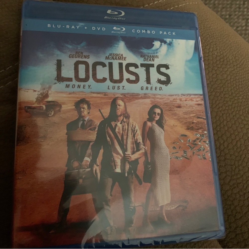 Locust blu ray disc
